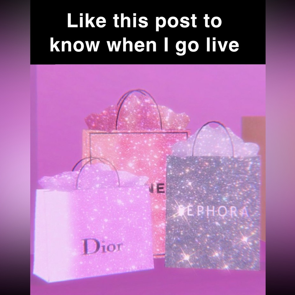 Like this post to know when I’m live!